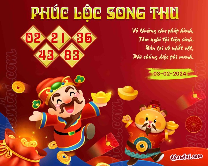 PHÚC LỘC SONG THU 19/01/2024