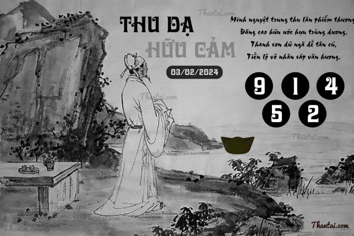 THU DẠ HỮU CẢM 19/01/2024