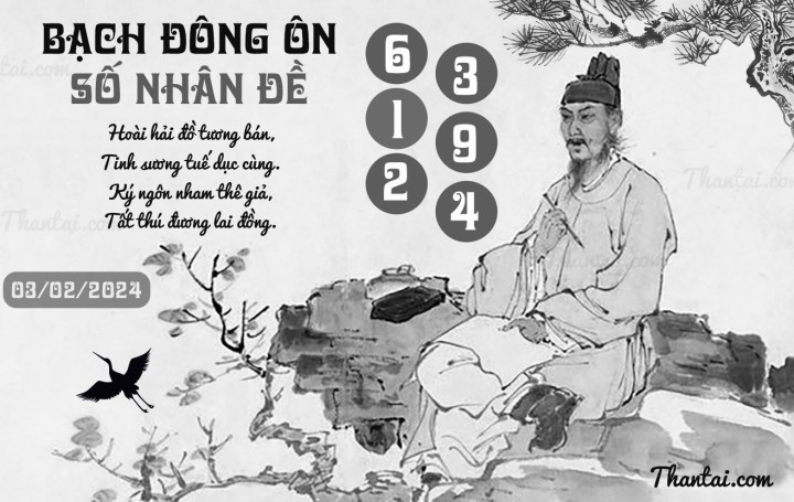 BẠCH ĐÔNG ÔN 19/01/2024