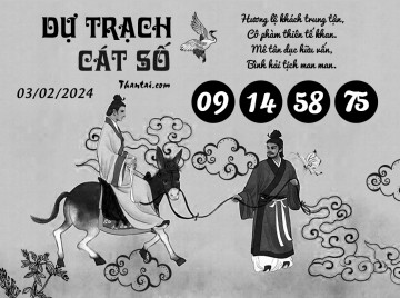 DỰ TRẠCH CÁT SỐ 03/02/2024