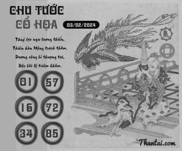 CHU TƯỚC CỔ HỌA 03/02/2024