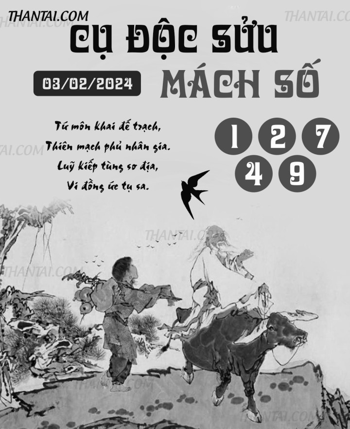 CỤ ĐỘC SỬU MÁCH SỐ 19/01/2024