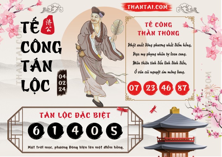 Tế Công Tán Lộc 20/01/2024