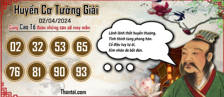 Huyền Cơ Tường Giải 20/01/2024