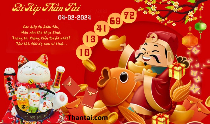 Bí Kíp Thần Tài 20/01/2024