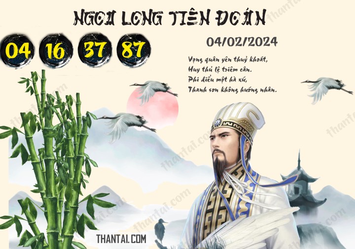 Ngọa Long Tiên Đoán 20/01/2024