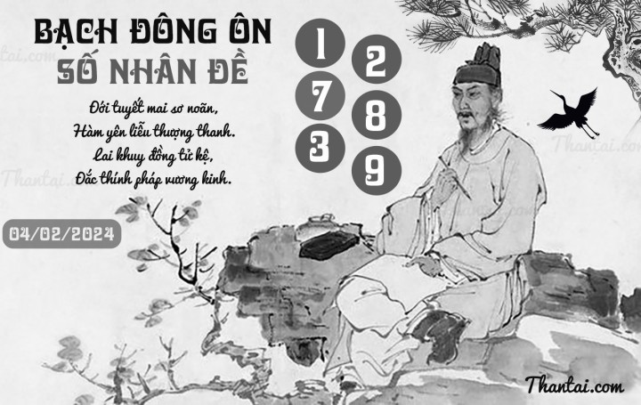 BẠCH ĐÔNG ÔN 20/01/2024