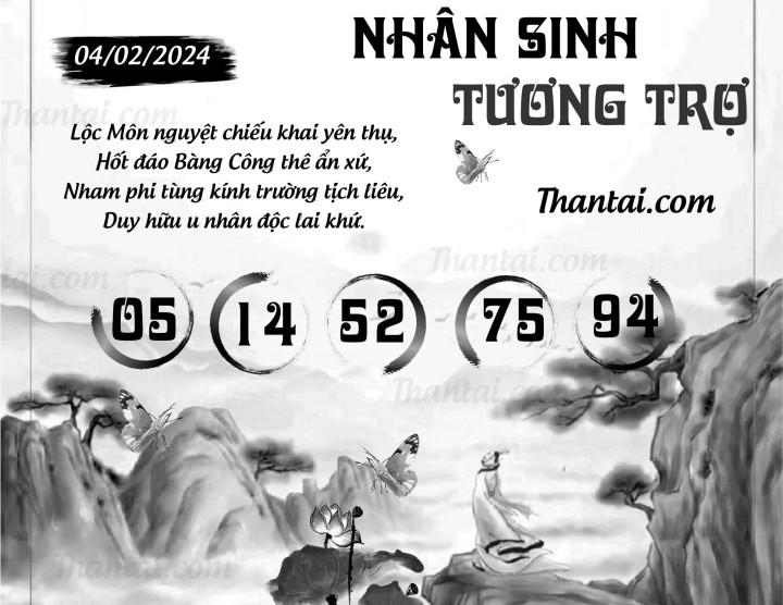 NHÂN SINH TƯƠNG TRỢ 20/01/2024