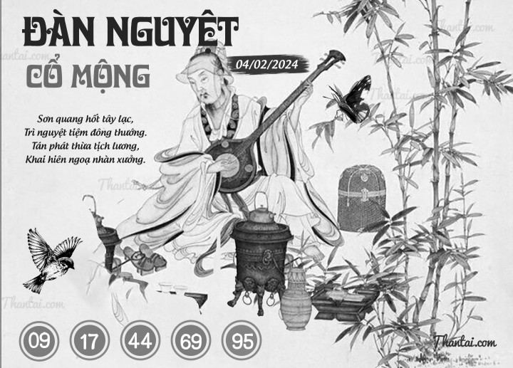 ĐÀN NGUYỆT CỔ MỘNG 20/01/2024