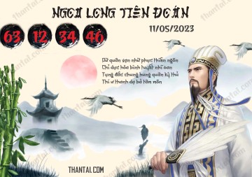 Ngọa Long Tiên Đoán 11/05/2023