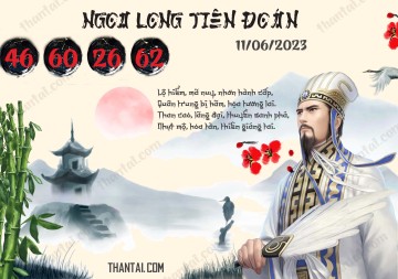 Ngọa Long Tiên Đoán 11/06/2023