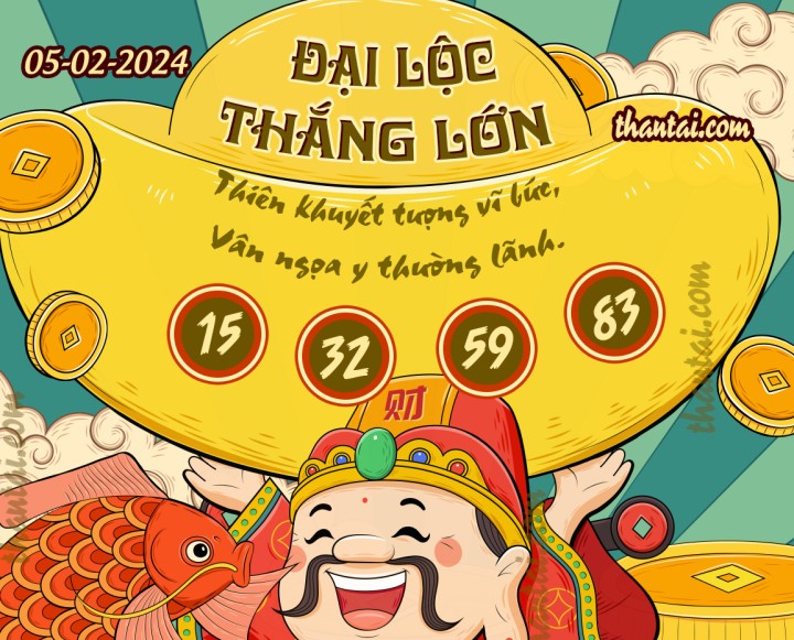 ĐẠI LỘC THẮNG LỚN 21/01/2024