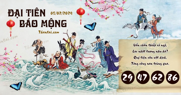 Đại Tiên Báo Mộng 21/01/2024