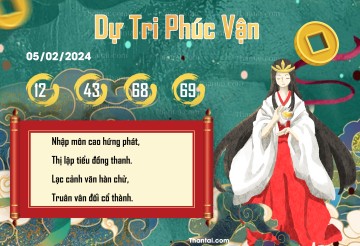 DỰ TRI PHÚC VẬN 05/02/2024