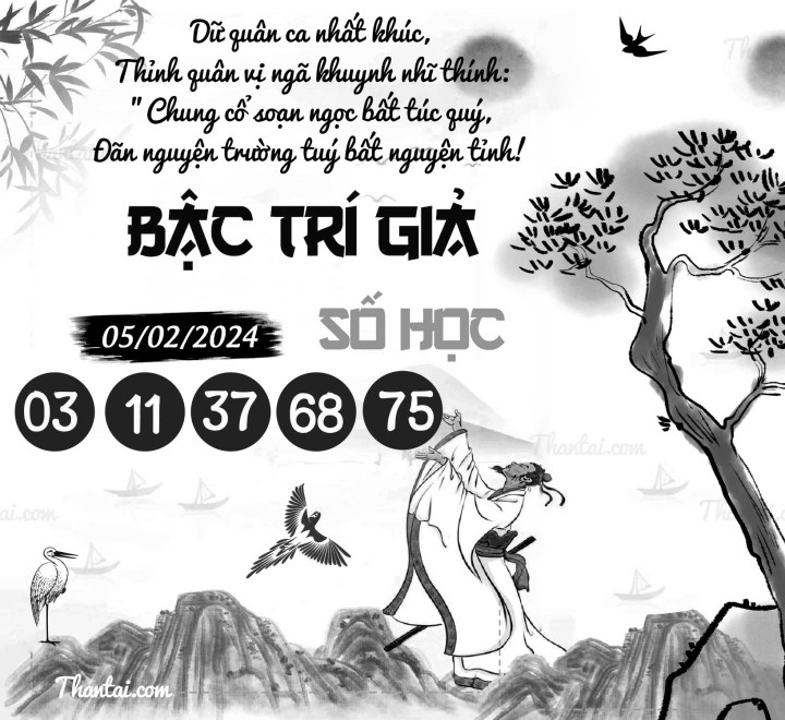 BẬC TRÍ GIẢ SỐ HỌC 21/01/2024