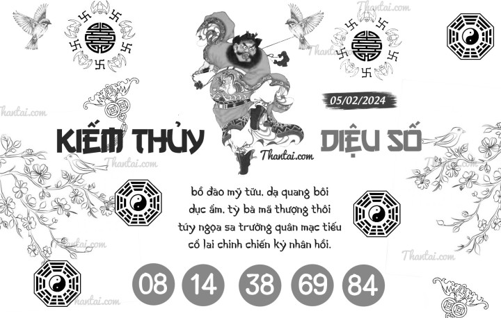 KIẾM THỦY DIỆU SỐ 21/01/2024