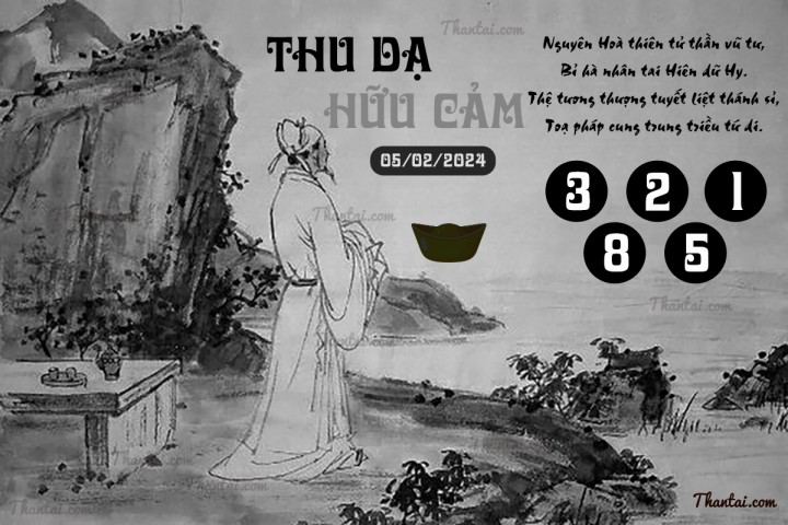 THU DẠ HỮU CẢM 21/01/2024