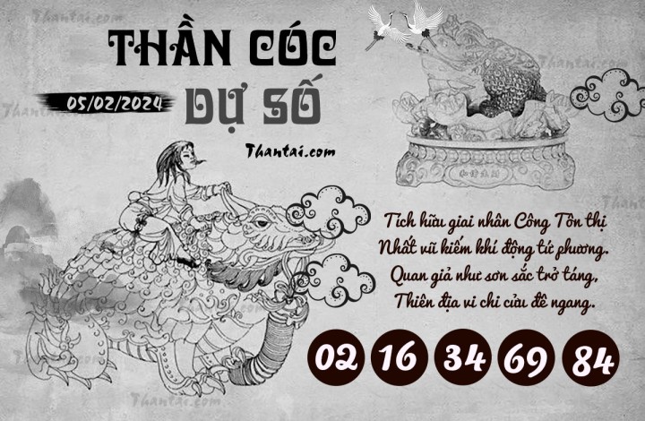 THẦN CÓC DỰ SỐ 21/01/2024