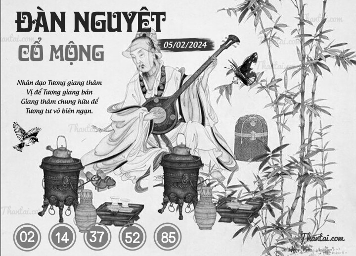 ĐÀN NGUYỆT CỔ MỘNG 21/01/2024
