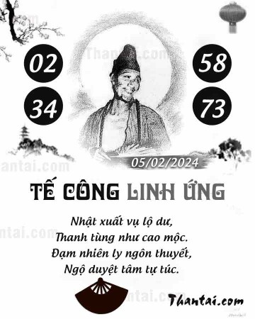 TẾ CÔNG LINH ỨNG 05/02/2024