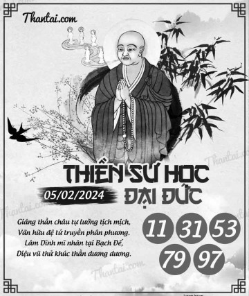 THIỀN SƯ HỌC ĐẠI ĐỨC 05/02/2024