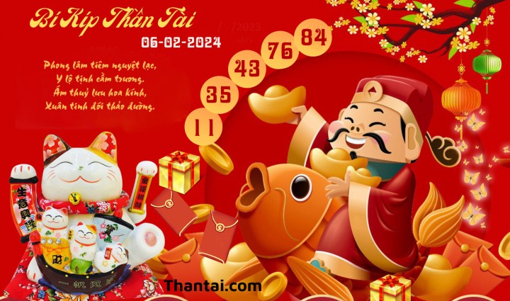 Bí Kíp Thần Tài 22/01/2024