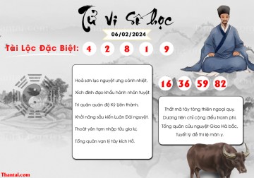 TỬ VI SỐ HỌC 06/02/2024