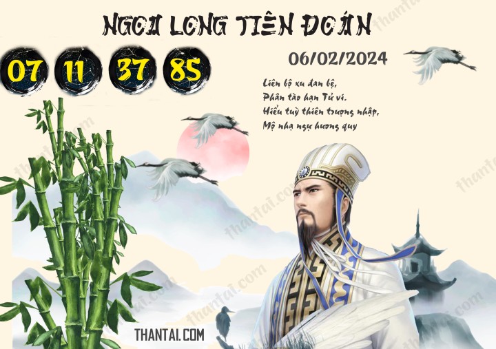 Ngọa Long Tiên Đoán 22/01/2024