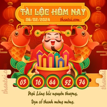 Tài Lộc Hôm Nay 06/02/2024