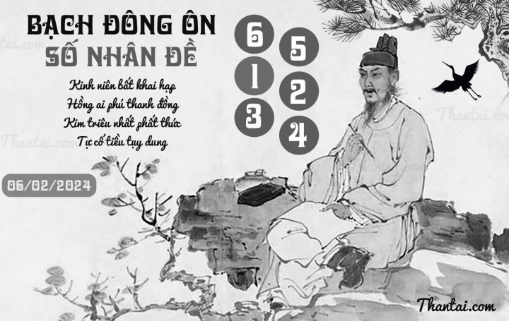 BẠCH ĐÔNG ÔN 22/01/2024