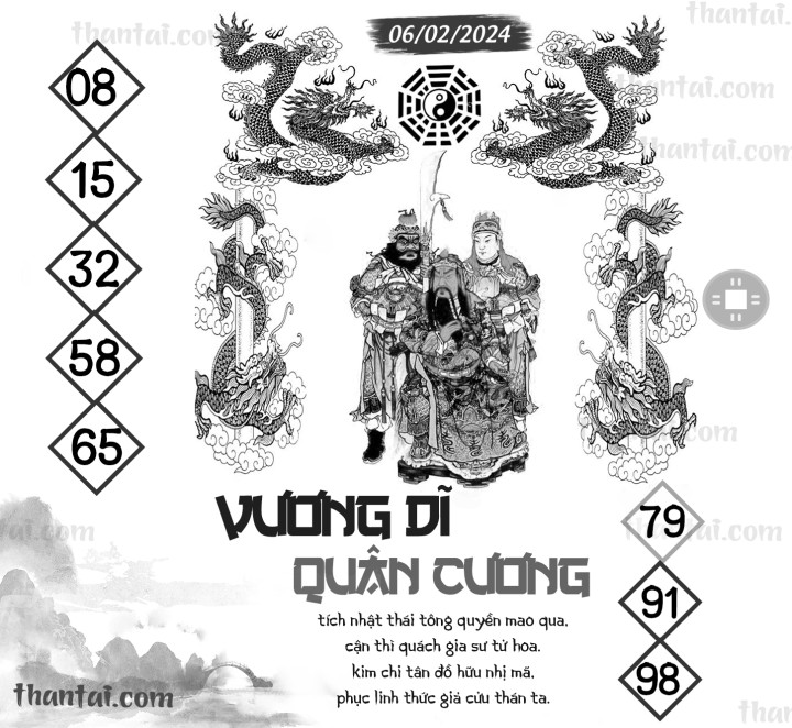 Vương Dĩ Quân Cương 22/01/2024
