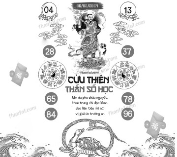 CỬU THIÊN THẦN SỐ HỌC 06/02/2024