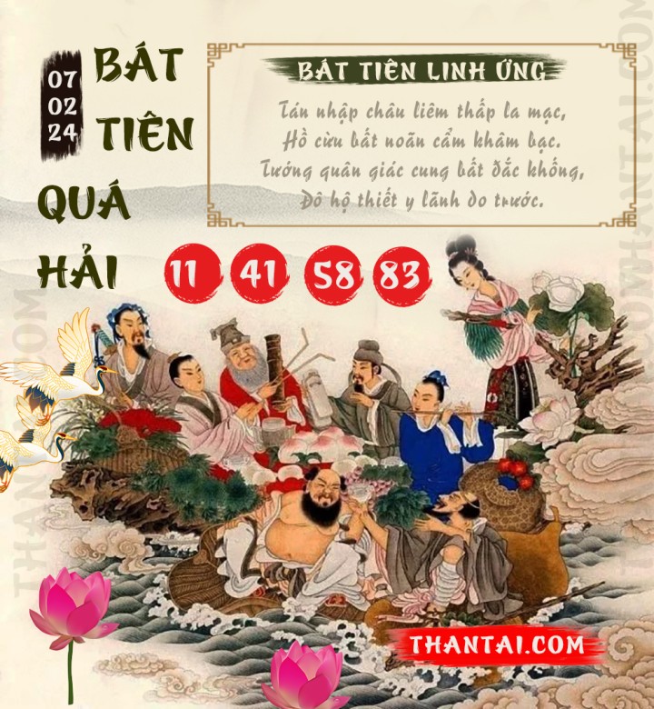 BÁT TIÊN QUÁ HẢI 23/01/2024