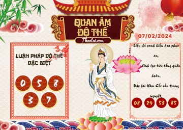 Quan Âm Độ Thế 07/02/2024