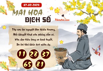 Mai Hoa Dịch Số 07/02/2024