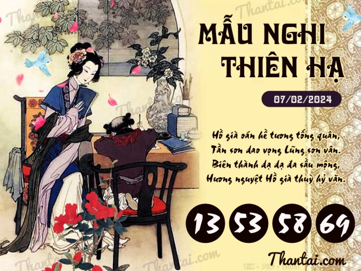 Mẫu Nghi Thiên Hạ 23/01/2024
