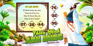 THIÊN MỆNH ANH HÙNG 07/02/2024