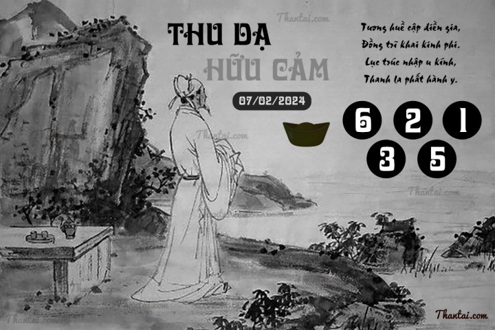 THU DẠ HỮU CẢM 23/01/2024
