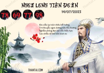 Ngọa Long Tiên Đoán 14/07/2023