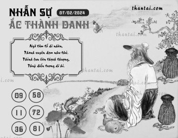 NHẪN SỰ ẮC THÀNH DANH 07/02/2024