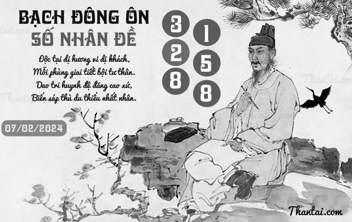 BẠCH ĐÔNG ÔN 23/01/2024