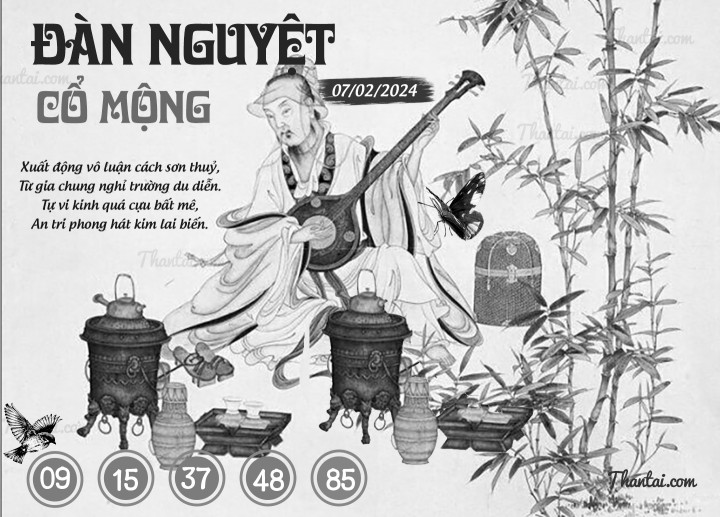 ĐÀN NGUYỆT CỔ MỘNG 23/01/2024