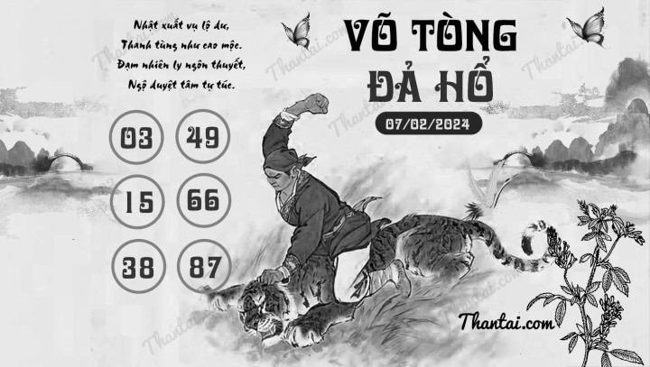 VÕ TÒNG ĐẢ HỔ 23/01/2024