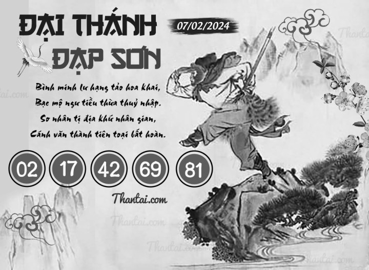 ĐẠI THÁNH ĐẠP SƠN 23/01/2024