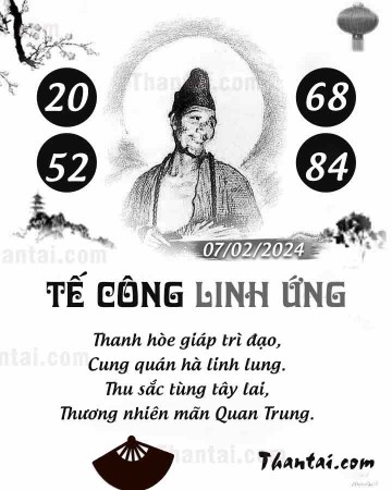 TẾ CÔNG LINH ỨNG 07/02/2024