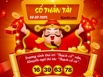 SỔ THẦN TÀI 08/02/2024