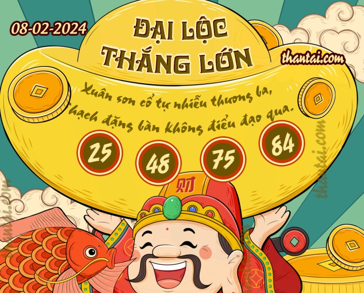 ĐẠI LỘC THẮNG LỚN 24/01/2024