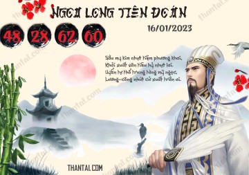 Ngọa Long Tiên Đoán 16/01/2023