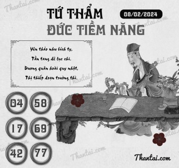 TỨ THẨM ĐỨC TIỀM NĂNG 08/02/2024