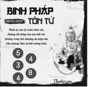 BINH PHÁP TÔN TỬ 08/02/2024